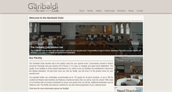 Desktop Screenshot of garibaldiclub.com